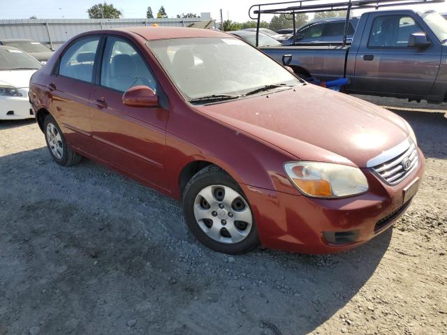 KNAFE122285578113 - 2008 KIA SPECTRA EX RED photo 4