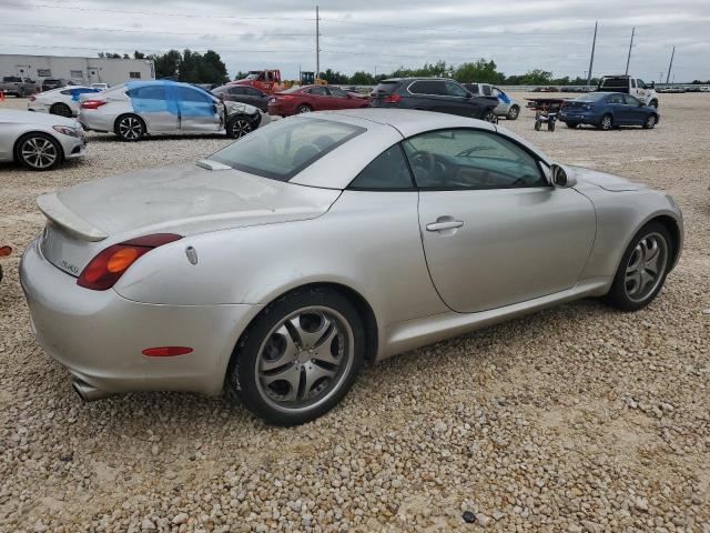 JTHFN48Y340051610 - 2004 LEXUS SC 430 SILVER photo 3