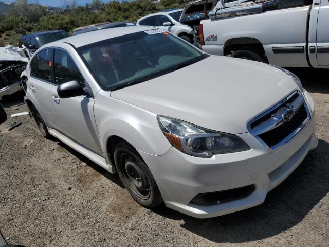 4S3BMAA69D1008121 - 2013 SUBARU LEGACY 2.5I WHITE photo 4