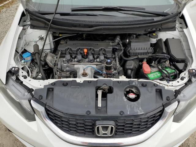 19XFB2F9XFE029611 - 2015 HONDA CIVIC EXL WHITE photo 11