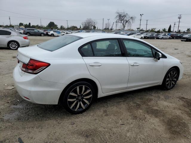19XFB2F9XFE029611 - 2015 HONDA CIVIC EXL WHITE photo 3