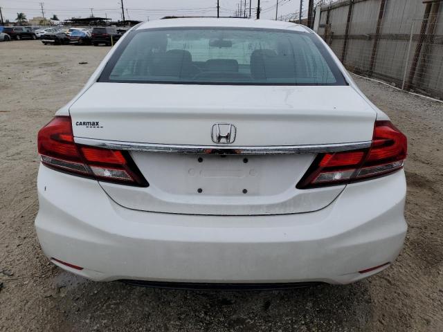 19XFB2F9XFE029611 - 2015 HONDA CIVIC EXL WHITE photo 6