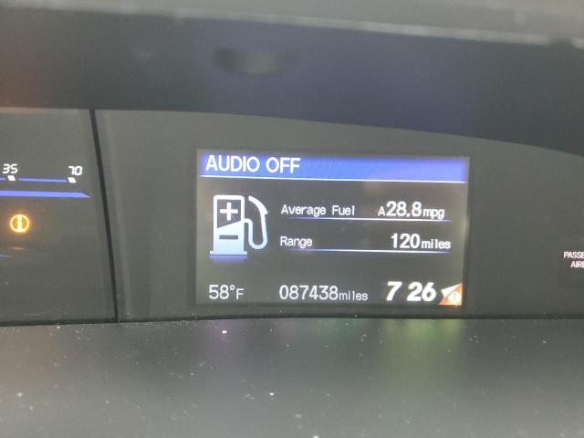 19XFB2F9XFE029611 - 2015 HONDA CIVIC EXL WHITE photo 9