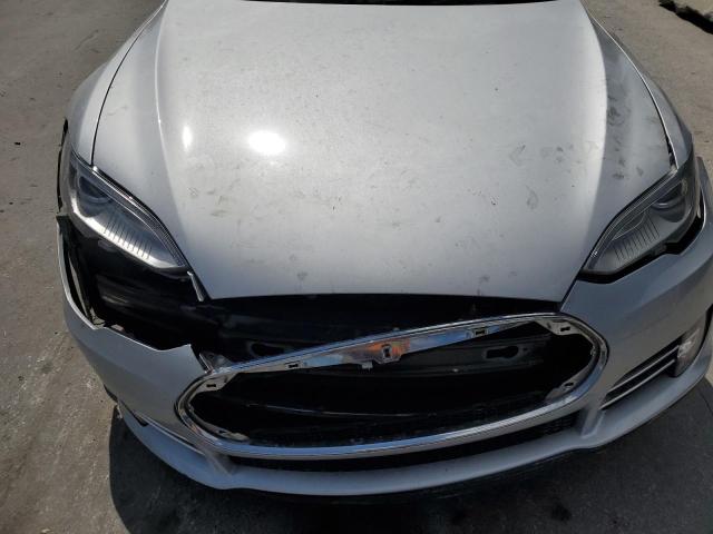 5YJSA1CN2CFP03107 - 2012 TESLA MODEL S GRAY photo 11