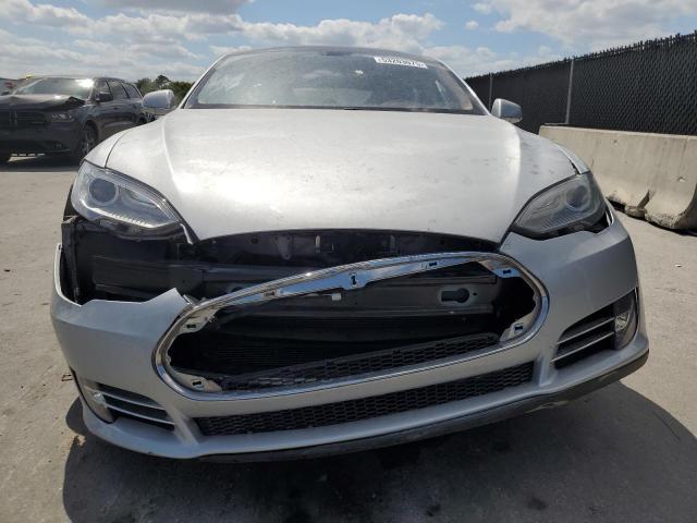 5YJSA1CN2CFP03107 - 2012 TESLA MODEL S GRAY photo 5