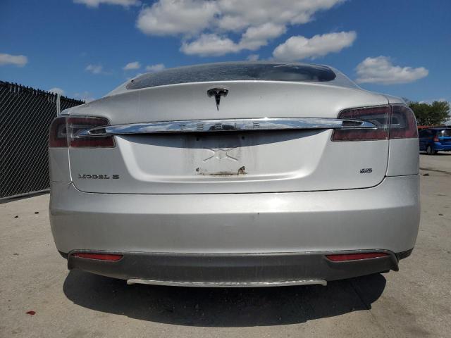 5YJSA1CN2CFP03107 - 2012 TESLA MODEL S GRAY photo 6