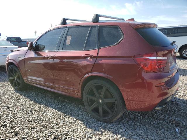 5UXWX9C50D0A32830 - 2013 BMW X3 XDRIVE28I RED photo 2