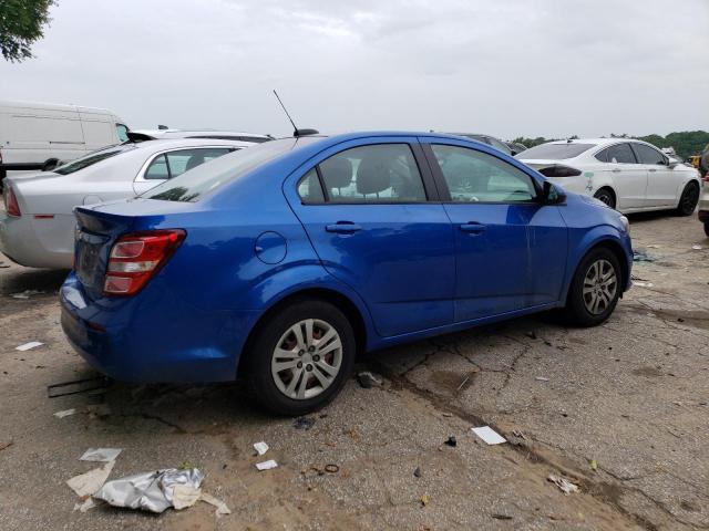 1G1JB5SHXH4175772 - 2017 CHEVROLET SONIC LS 蓝色 照片 3