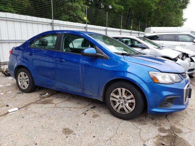 1G1JB5SHXH4175772 - 2017 CHEVROLET SONIC LS 蓝色 照片 4