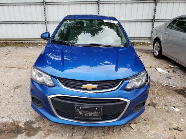 1G1JB5SHXH4175772 - 2017 CHEVROLET SONIC LS 蓝色 照片 5
