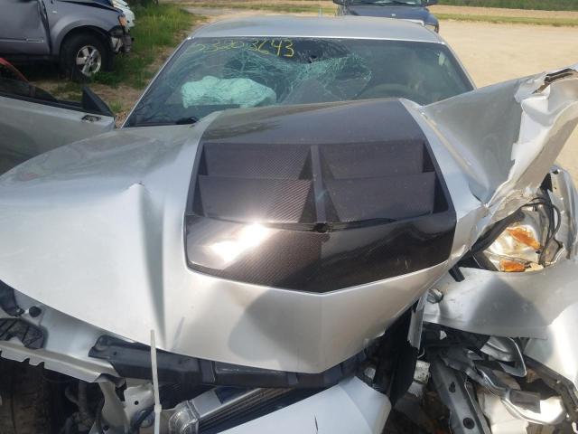 2G1FL1EP5F9800121 - 2015 CHEVROLET CAMARO ZL1 银色 照片 12