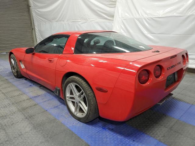 1G1YY22G645120078 - 2004 CHEVROLET CORVETTE RED photo 2