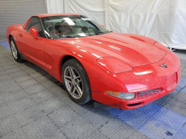 1G1YY22G645120078 - 2004 CHEVROLET CORVETTE RED photo 4