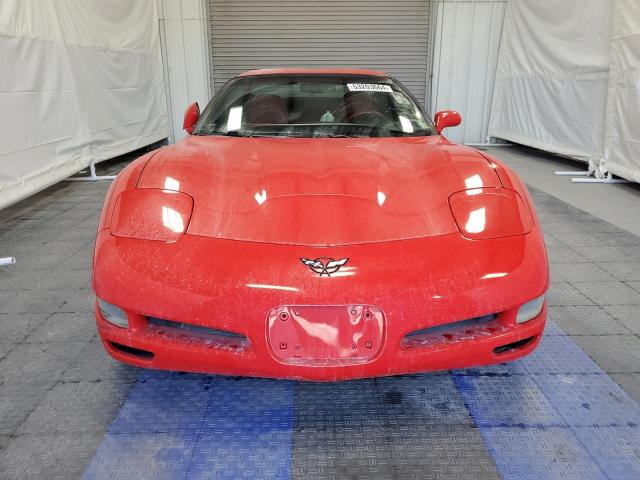 1G1YY22G645120078 - 2004 CHEVROLET CORVETTE RED photo 5