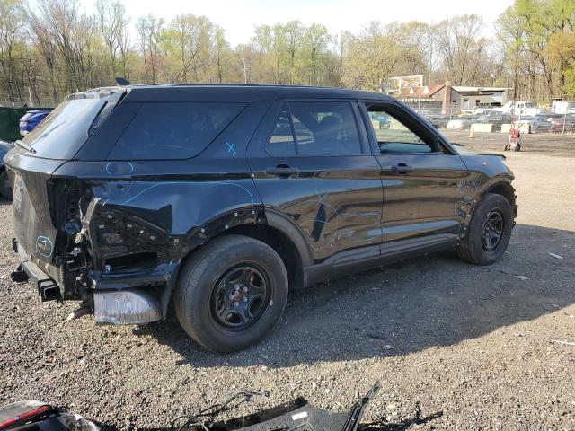 1FM5K8AW7NNA13612 - 2022 FORD EXPLORER POLICE INTERCEPTOR 黑色 照片 3