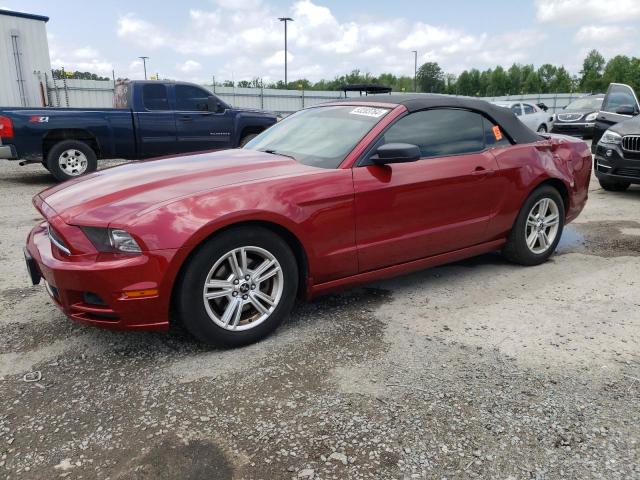 1ZVBP8EM2E5220245 - 2014 FORD MUSTANG BURGUNDY photo 1