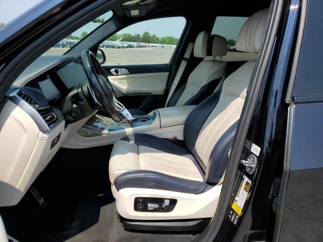 5UXCW2C51KL083159 - 2019 BMW X7 XDRIVE40I BLUE photo 7