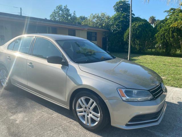 3VW2K7AJ0FM221054 - 2015 VOLKSWAGEN JETTA BASE 金色 照片 1