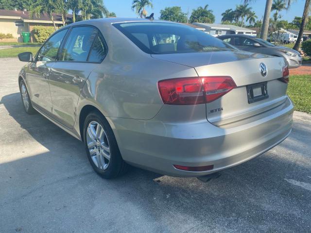 3VW2K7AJ0FM221054 - 2015 VOLKSWAGEN JETTA BASE 金色 照片 3