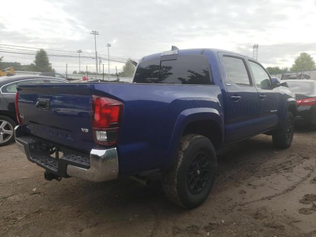 3TYCZ5AN0NT057561 - 2022 TOYOTA TACOMA DOUBLE CAB BLUE photo 4