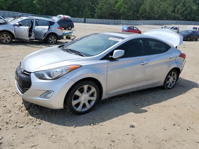 KMHDH4AE1CU408964 - 2012 HYUNDAI ELANTRA GLS SILVER photo 1