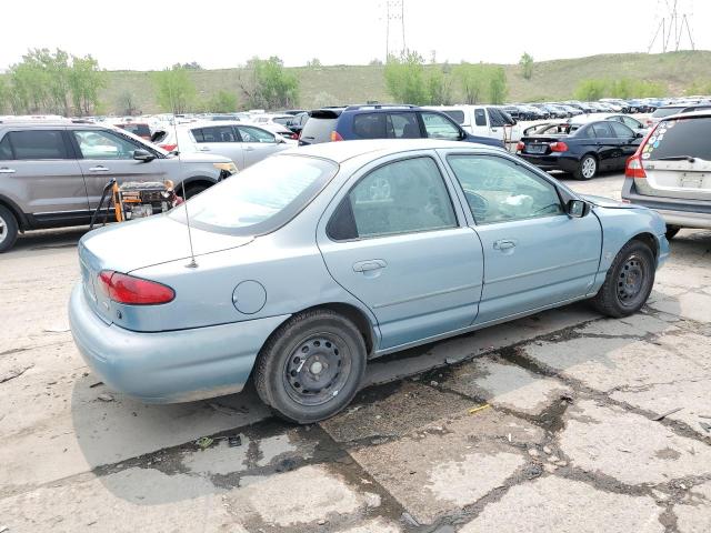 1FALP65L0VK171489 - 1997 FORD CONTOUR BASE BLUE photo 3