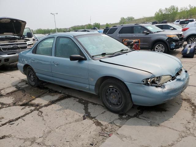 1FALP65L0VK171489 - 1997 FORD CONTOUR BASE BLUE photo 4