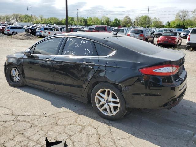 1FA6P0H73G5104900 - 2016 FORD FUSION SE BLACK photo 2