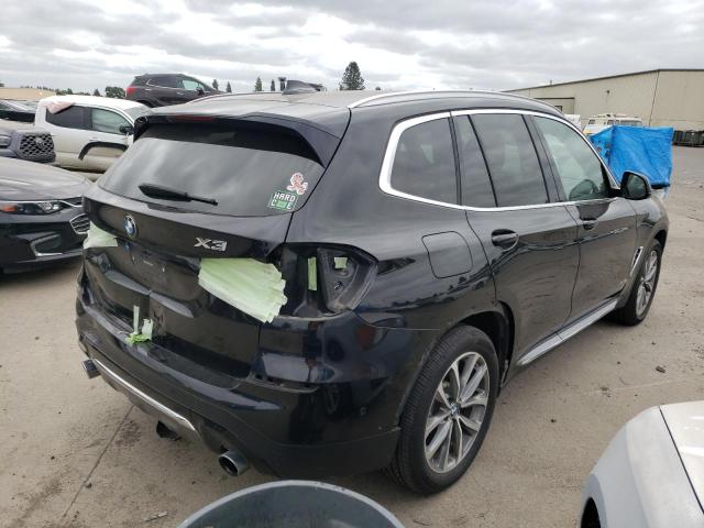 5UXTR9C53JLC83252 - 2018 BMW X3 XDRIVE30I BLACK photo 3