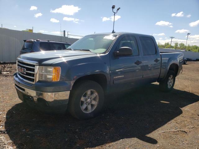 3GTP2VE77CG115688 - 2012 GMC SIERRA K1500 SLE BLUE photo 1