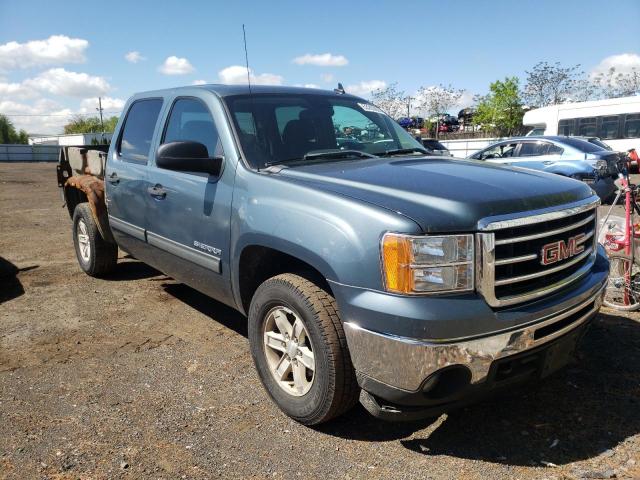 3GTP2VE77CG115688 - 2012 GMC SIERRA K1500 SLE BLUE photo 4