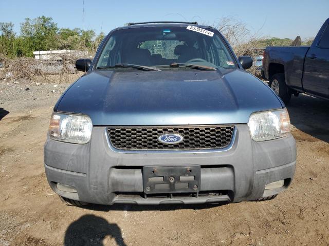 1FMYU04111KF92438 - 2001 FORD ESCAPE XLT BLUE photo 5