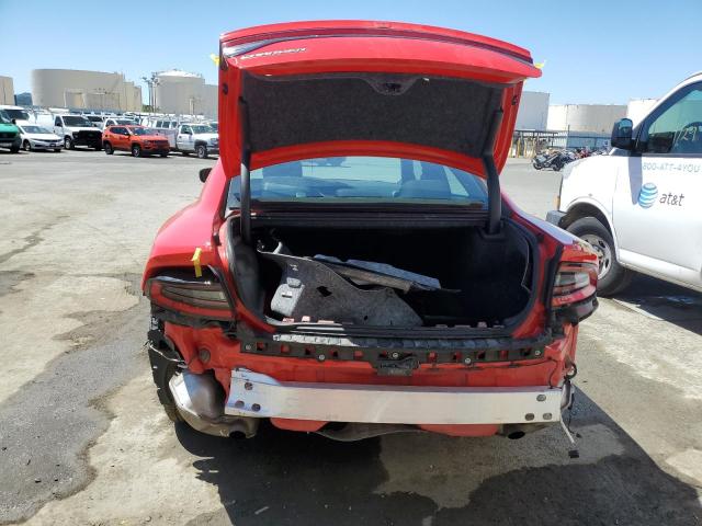 2C3CDXBG2PH547835 - 2023 DODGE CHARGER SXT RED photo 6