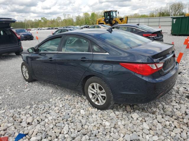 5NPEB4AC2CH447906 - 2012 HYUNDAI SONATA GLS BLACK photo 2