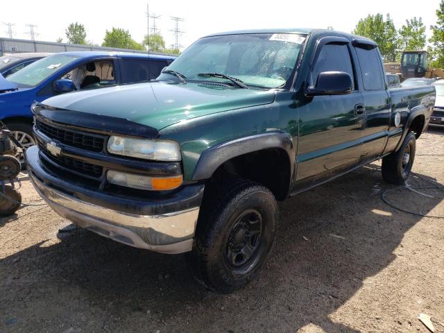 1GCGK29U11Z137391 - 2001 CHEVROLET SILVERADO K2500 GREEN photo 1