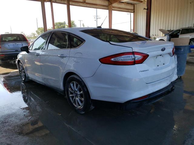 3FA6P0G76GR318522 - 2016 FORD FUSION S WHITE photo 2