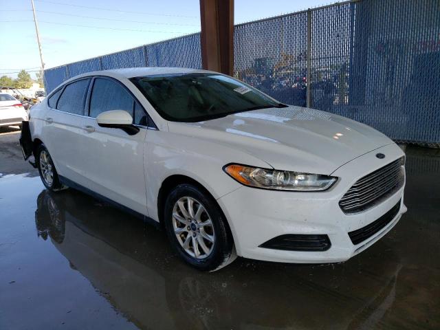 3FA6P0G76GR318522 - 2016 FORD FUSION S WHITE photo 4