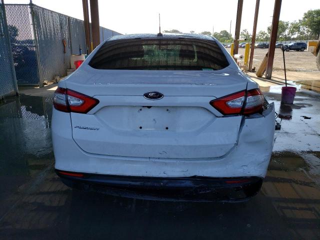 3FA6P0G76GR318522 - 2016 FORD FUSION S WHITE photo 6