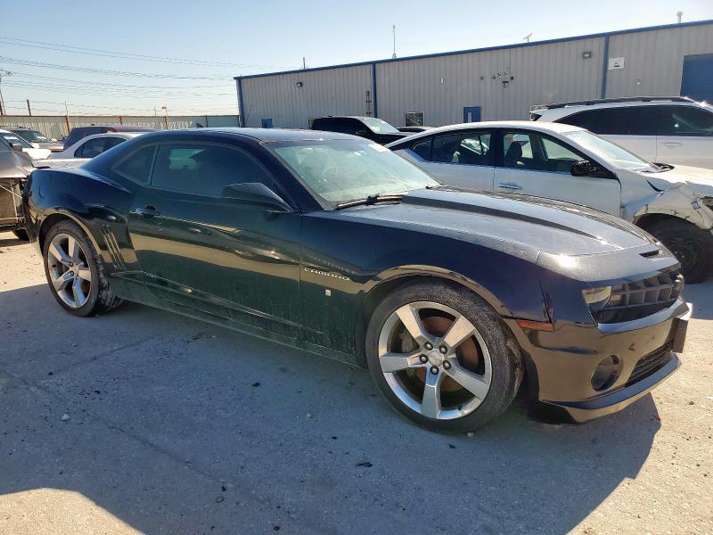 2G1FS1EW0C9113229 - 2012 CHEVROLET CAMARO SS BLACK photo 4