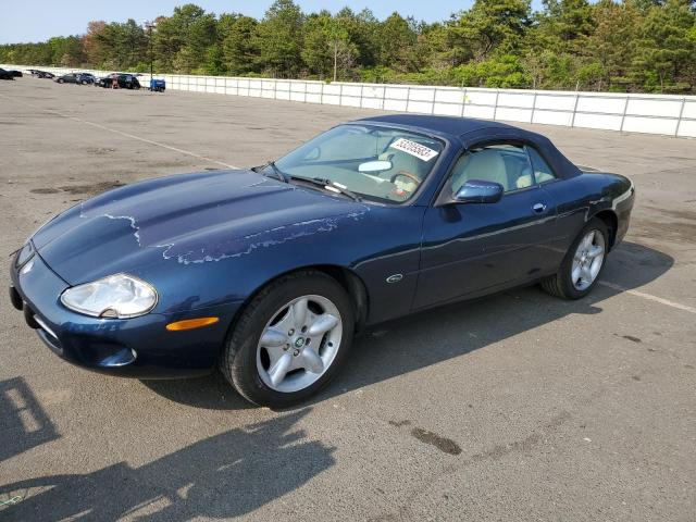 SAJGX2745VC006480 - 1997 JAGUAR XK8 BLUE photo 1