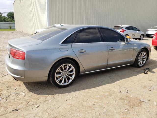 WAUAVAFD9BN019476 - 2011 AUDI A8 QUATTRO SILVER photo 3