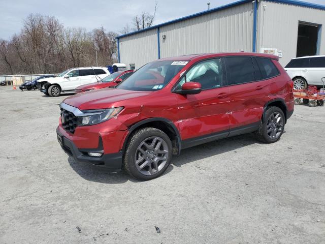 5FNYF8H59NB021390 - 2022 HONDA PASSPORT EXL Qırmızı foto 1