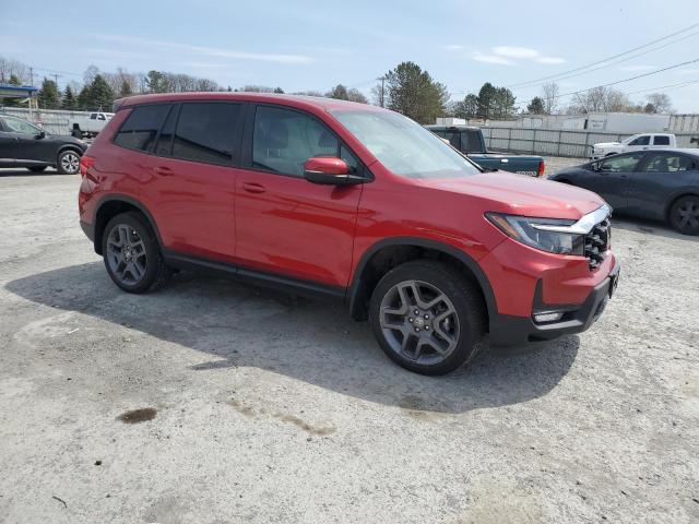 5FNYF8H59NB021390 - 2022 HONDA PASSPORT EXL Qırmızı foto 4