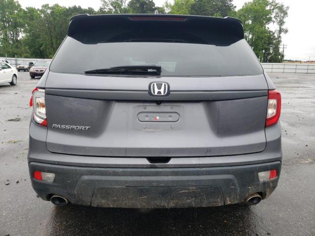 5FNYF7H54MB006384 - 2021 HONDA PASSPORT EXL Gris foto 6