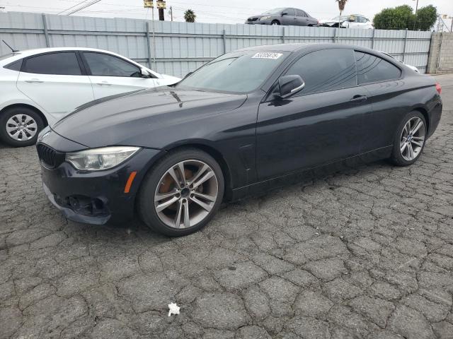 WBA3N7C5XEF719983 - 2014 BMW 4 SERIES I BLACK photo 1
