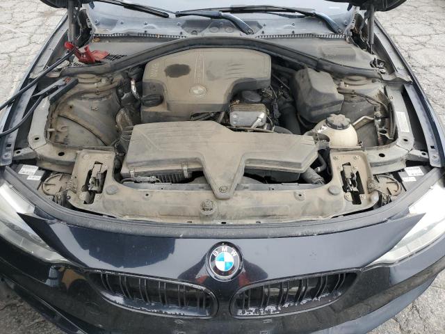 WBA3N7C5XEF719983 - 2014 BMW 4 SERIES I BLACK photo 11