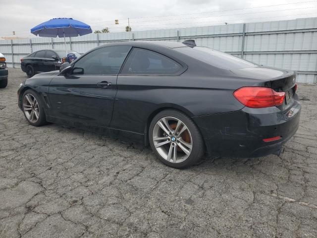 WBA3N7C5XEF719983 - 2014 BMW 4 SERIES I BLACK photo 2