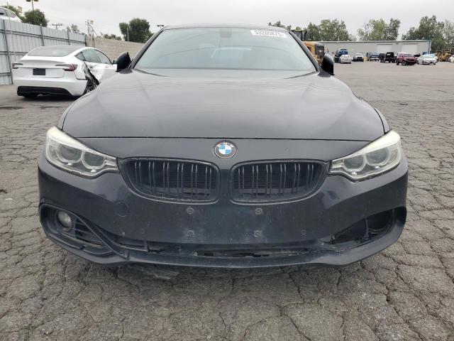 WBA3N7C5XEF719983 - 2014 BMW 4 SERIES I BLACK photo 5
