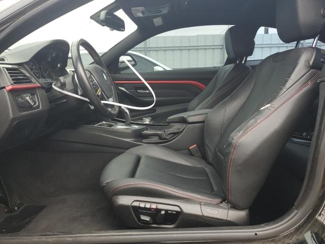 WBA3N7C5XEF719983 - 2014 BMW 4 SERIES I BLACK photo 7