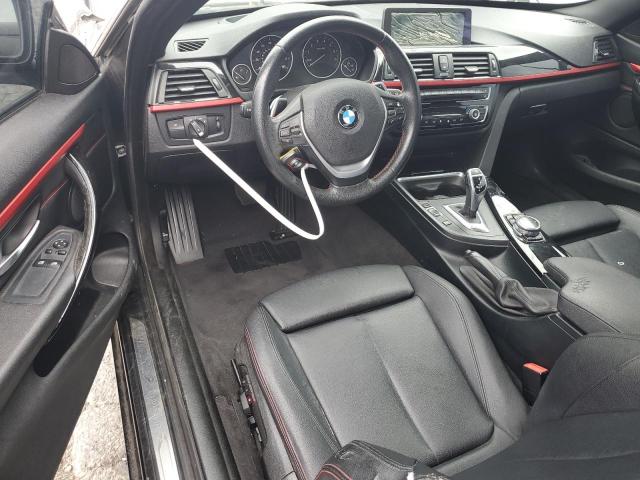 WBA3N7C5XEF719983 - 2014 BMW 4 SERIES I BLACK photo 8
